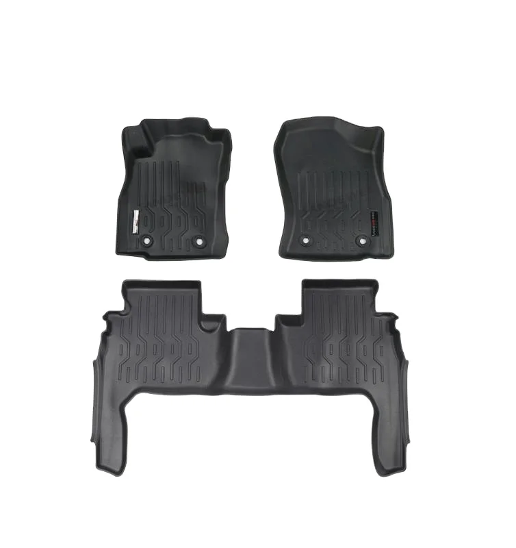 Waterproof Rubber Car Mats for TOYOTA LAND CRUISER J90 PRADO J120 LC250 Easy to Clean Carpets
