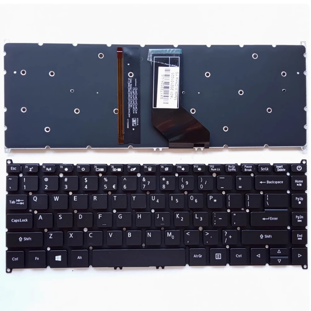 

US for Acer Travelmate TMP40-41 51 52 53 P214 N19Q7 N18W1 TMP214-51/52/53G Laptop Keyboard