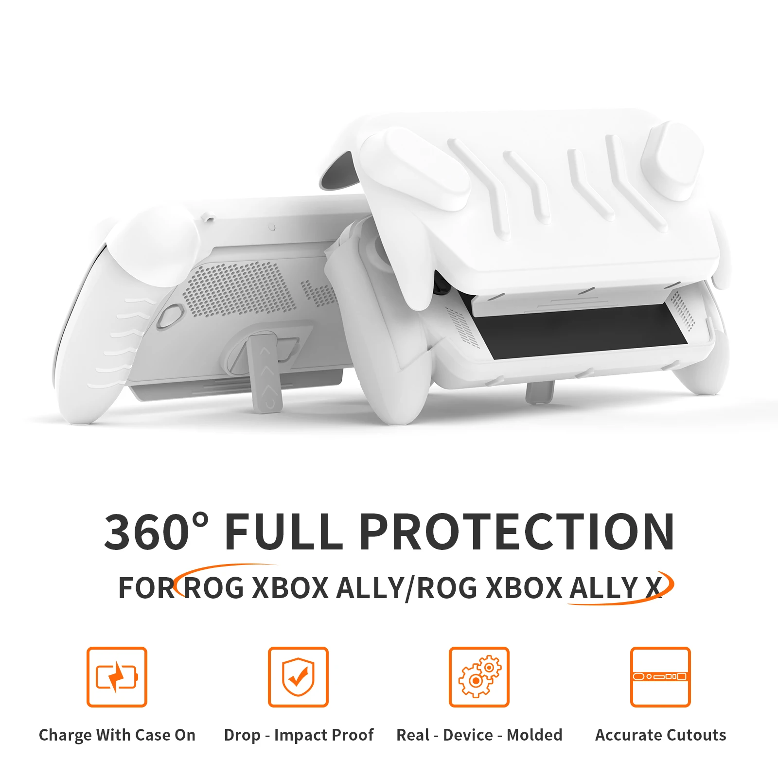 Schutzhülle X153 für ROG Ally und ROG Ally X mit Ständer, Vollschutz-Set, stoßfest, kratzfest, rutschfester Griff, Zubehör – Detail 20