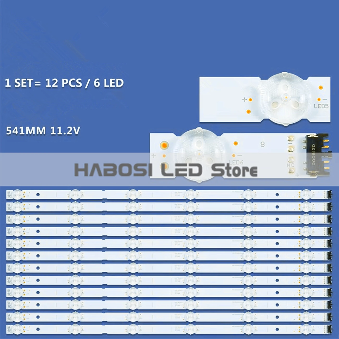 New 12pcs/Kit LED TV XBR55X900H XBR55X90CH XBR55XH9096 KD 55XH9005 KD 55X9000H KD 55X9100H MBL 55030D612SN0/SN1 LB5500V V0 03