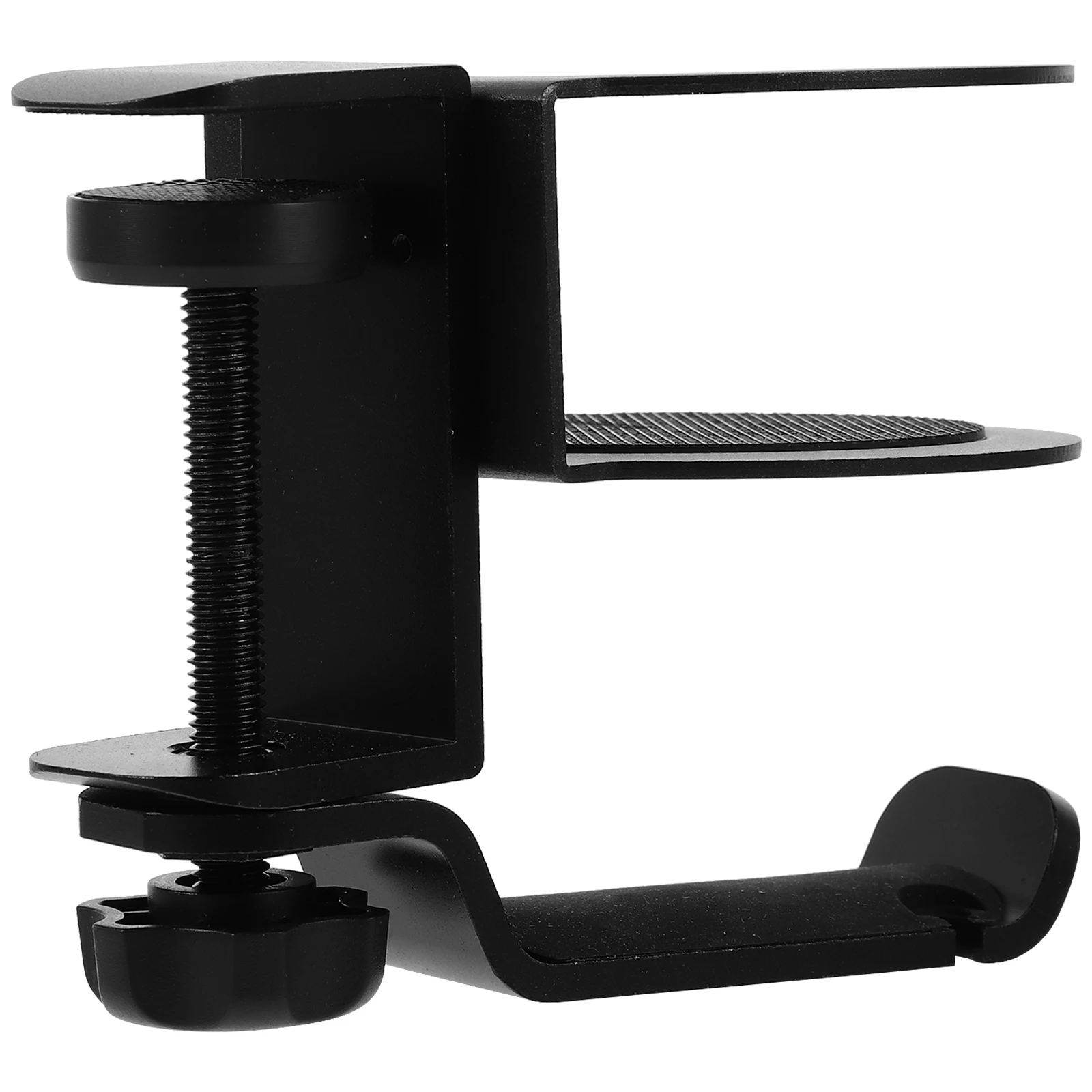 

Headphone Hanger 360 Degree Rotate Desk Cup Holder Aluminum Bracket Save Space Practical Reliable Easy Install Gaming PC