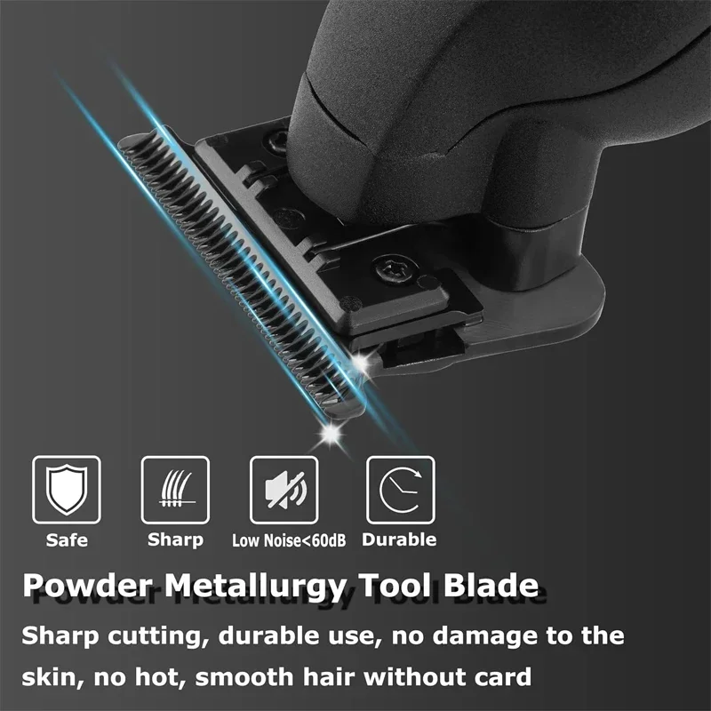 Kemei Men Professional Hair/Beard Trimmer Zero Gapped Hair Clippers for Barber Hair salon specific electric push shear km-2269