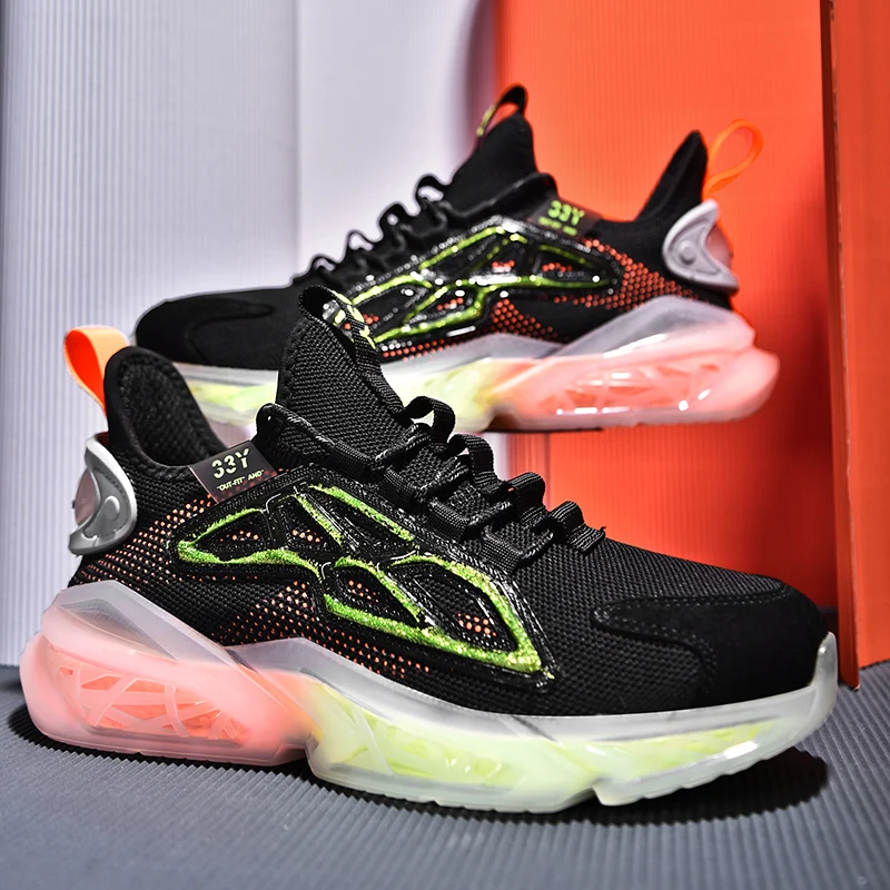 

Winter men's comfortable sports shoes with waterproof and non slip leather surface, outdoor running men's shoes, wear-resistant