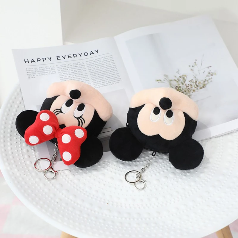 ディズニー ミッキーとミニー ぬいぐるみ かわいい小銭入れ スクールバッグ イヤホンバッグ ペンダント 誕生日 クリスマス ギフト パーティーギフト