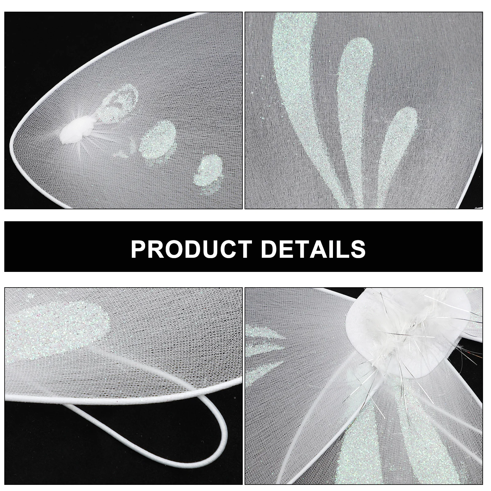 

Fairy Wing for Transparent Angel Wings Birthday Party Decoration Performance Costume Props 2025 New Arrival