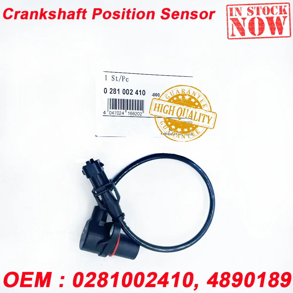 0281002410 4890189 Crankshaft Position Sensor BG5X6C315BA 2R0906433 For F-250 Ivecoo Tector Euro Cargo For VW Worker