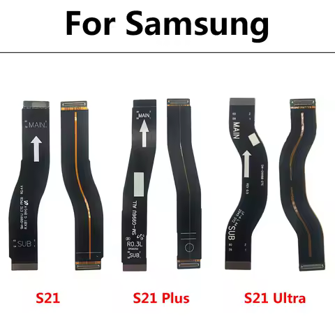 For Samsung S21 Plus S21 Ultra Main Board With LCD Display Connector Flex Cable Smartphone Replacement Parts