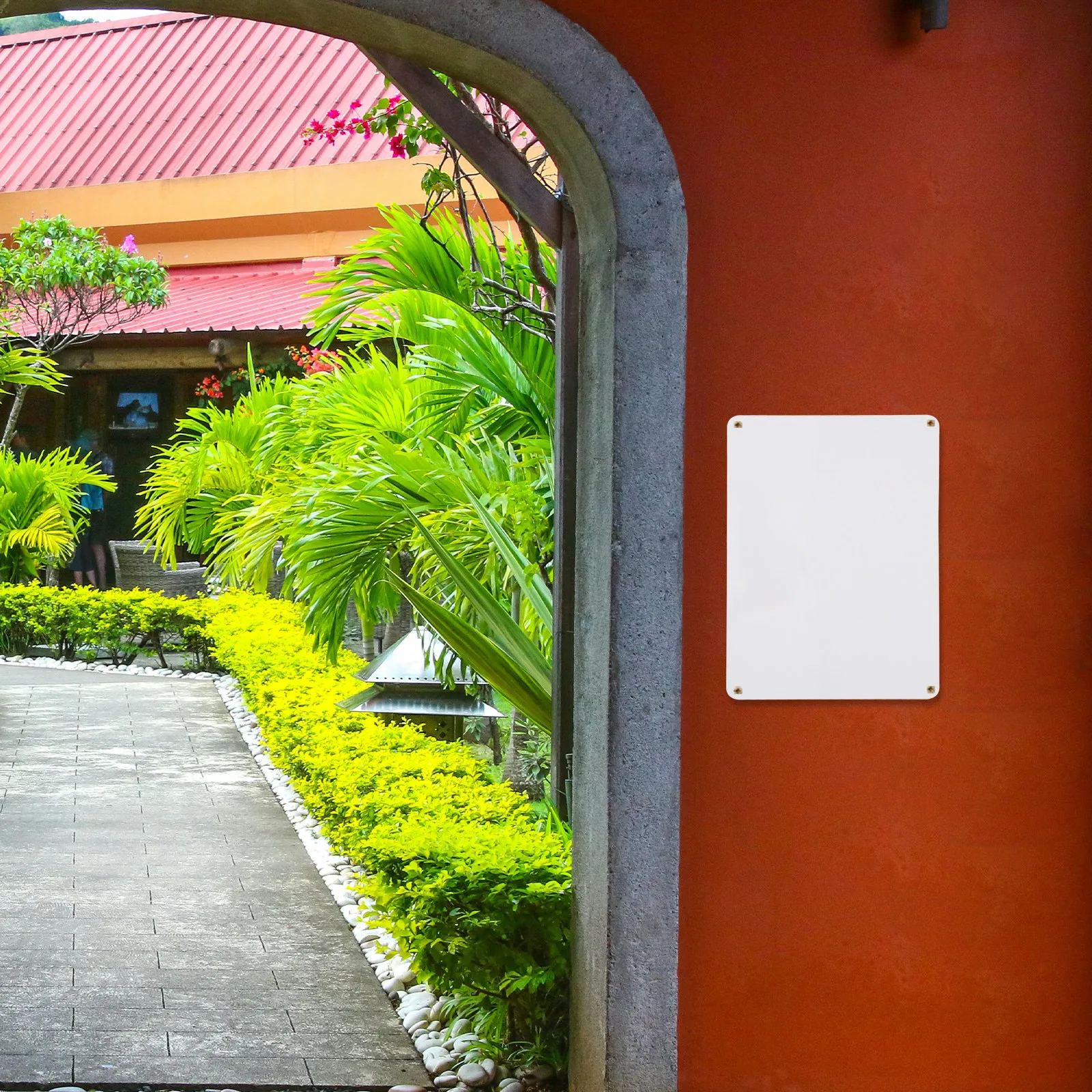 2Pcs Blank Metal Signs Sublima - Yard Sign Blank ulasan dan harga
