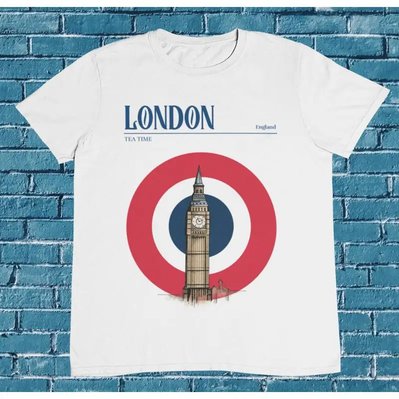 

Футболка Big Ben London Bridge 100, хлопок премиум-класса