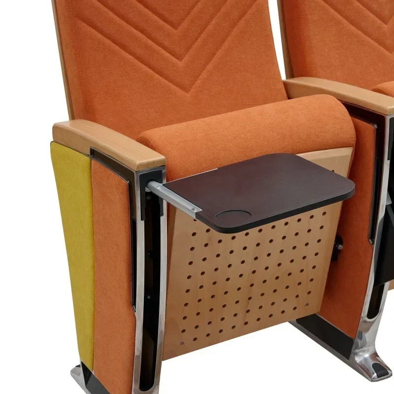 Cloth auditorium chair lecture hall chair with row chair school ladder classroom chair cinema theater chair