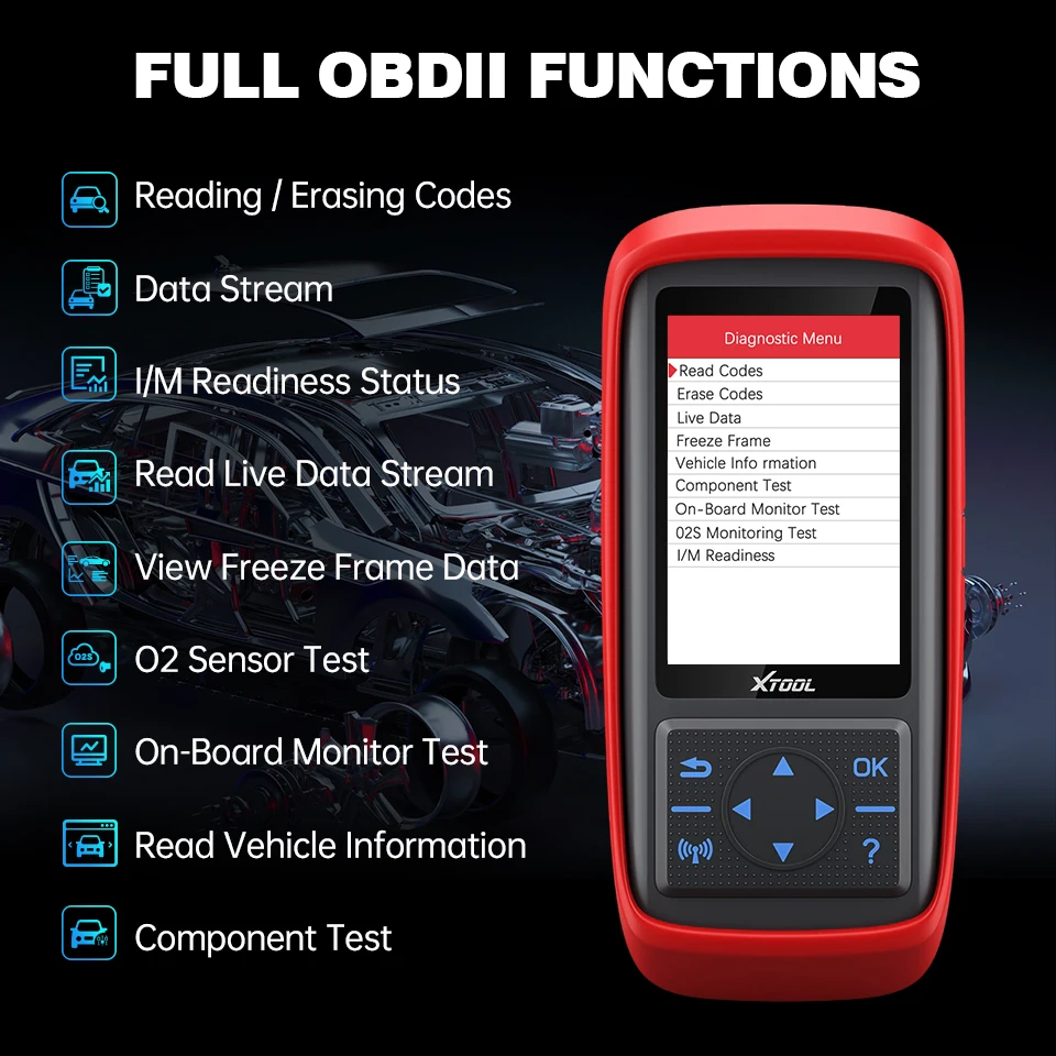 XTOOL X100 PRO3 Auto Key Programmer OBD2 Code Reader IMMO Programming More Functions than X100 PRO2 X100PRO Free Update