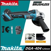 Makita Angle Grinder DGA404 18V Brushless Grinder Tool Wireless Electric Angle Grinder 125mm Sander Angle Power Tools