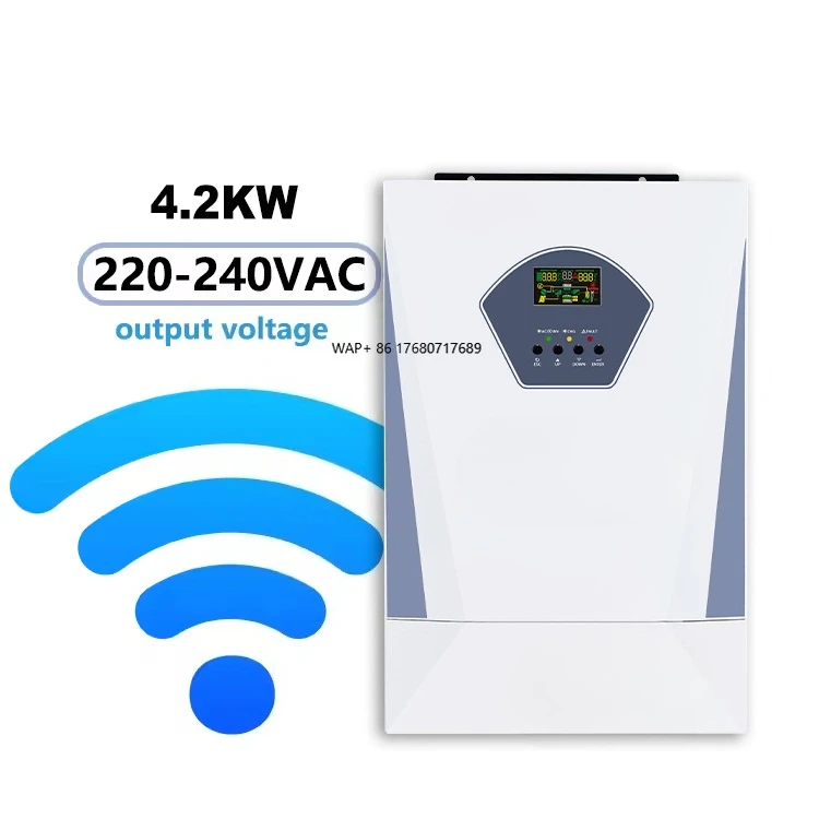 

24V Off-Grid Solar Inverter with 4200W 8000VA Peak Power 10ms Transfer Time Single-Phase Output for Computer Use MPPT Controller