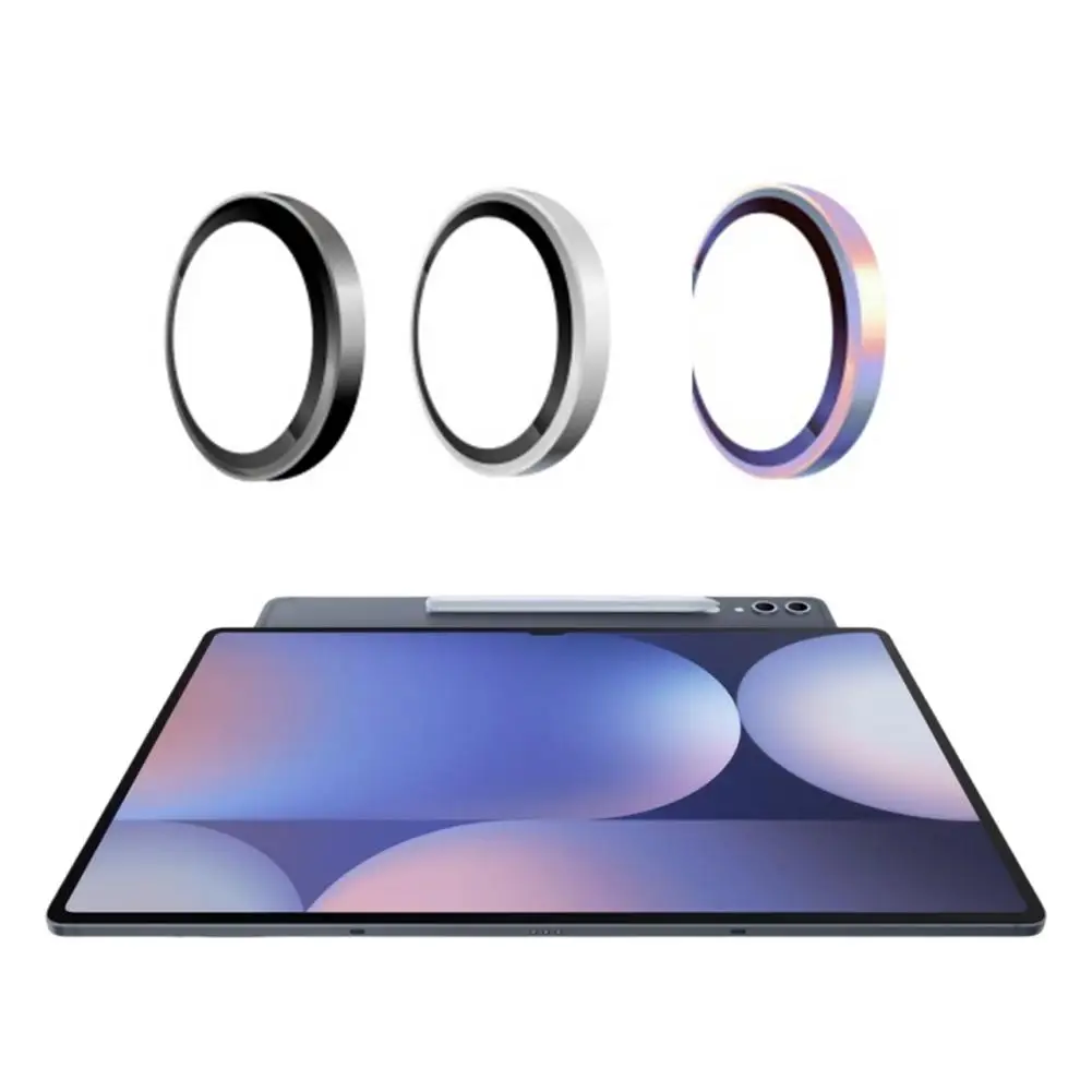 2Pcs Objektiv Schutz Film Für Samsung Galaxy Tab S10 Ultra Metall Ring Kamera Protektoren Für Tab S10 Ultra Objektiv glas