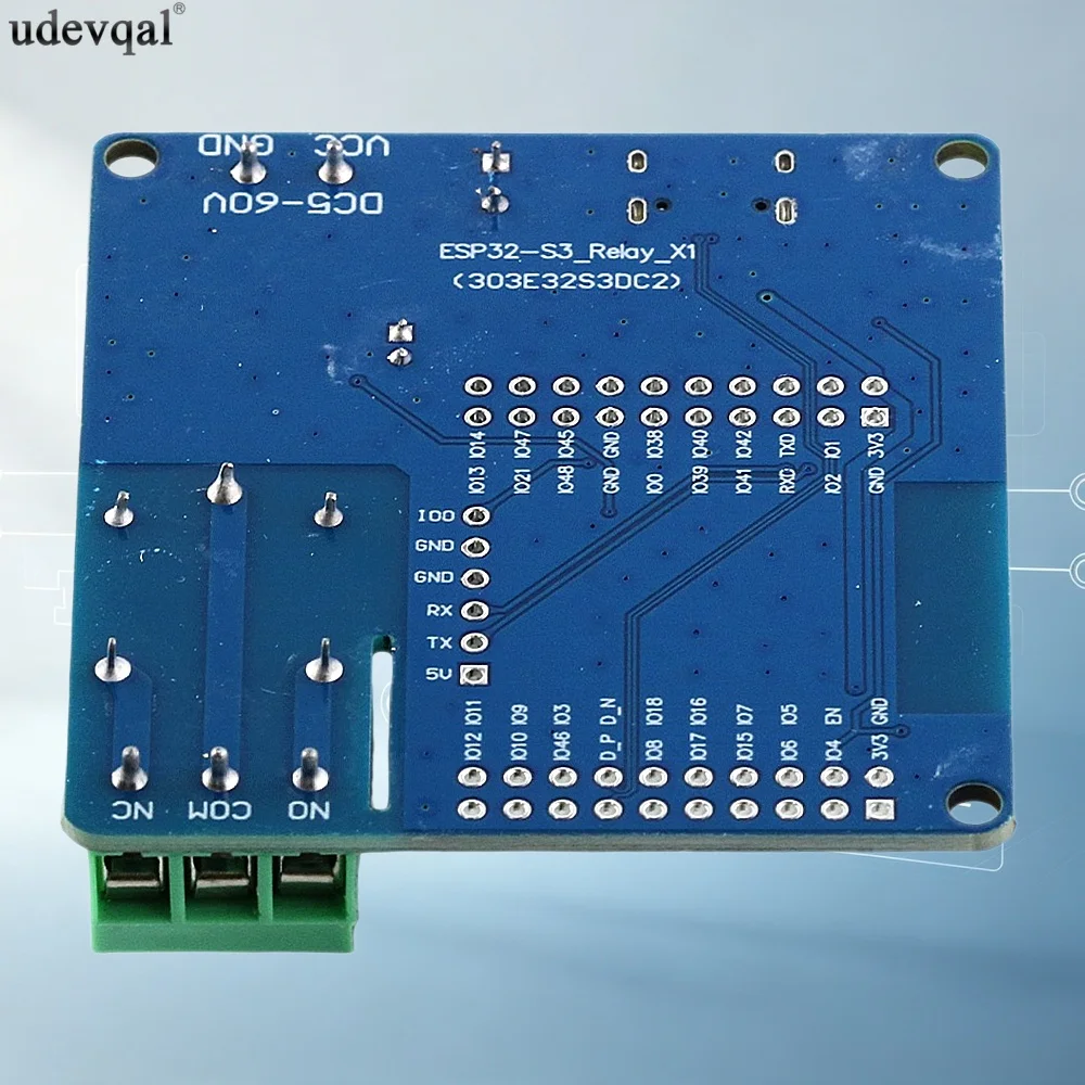 ESP32-S3 Development Board Single Channel Relay Module N16R8 DC 5-60V WiFi Bluetooth Secondary Development for ESP-IDE