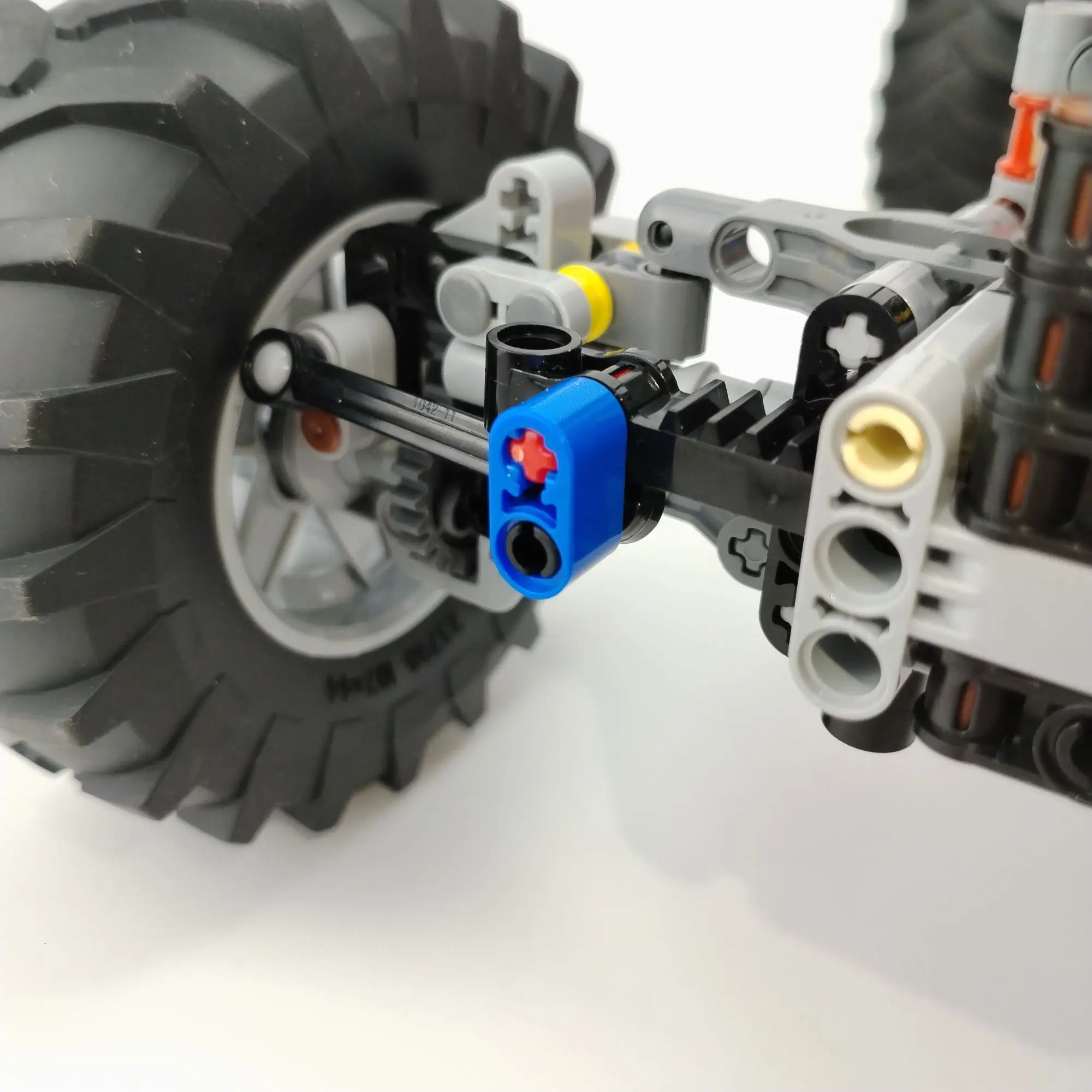 Technical Electric building block RC Off-road Vehicle Metal Cross Pin Joint MOC Professional Suspension Adult Kids Toys