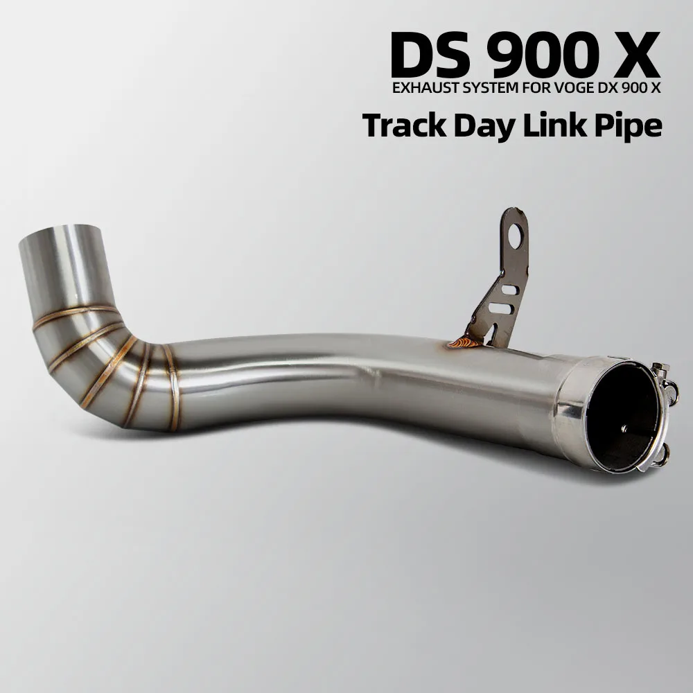 Motobike Exhaust System for VOGE DS900X 900DS Motorcycle Exhaust Pipe Compatible Original Muffler Adventure Moto Escape Mid Pipe