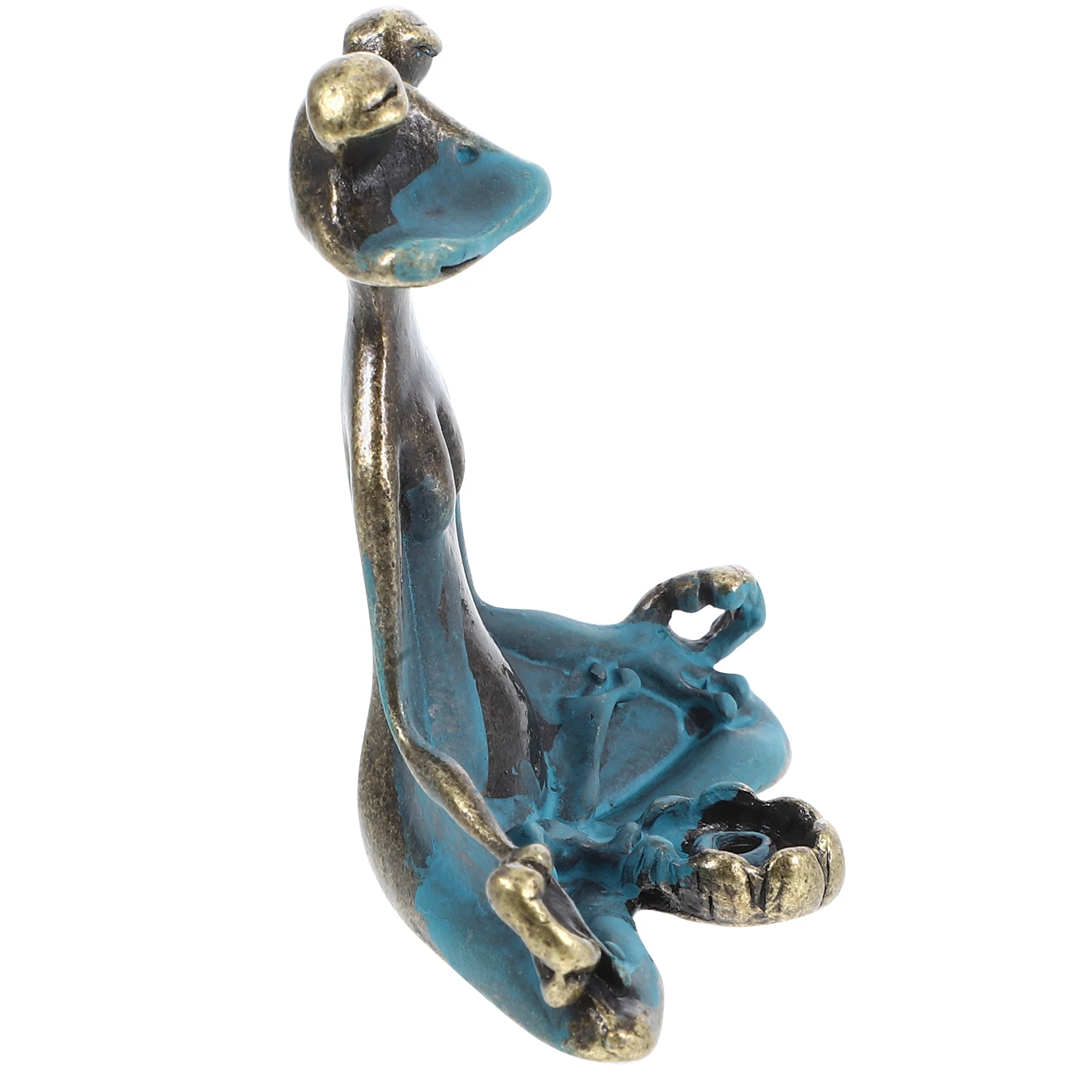 

Frog Incense Holder Statue Aromatherapy Burner Meditation Home Garden Decor Living Room Incense Stick Stand Meditating