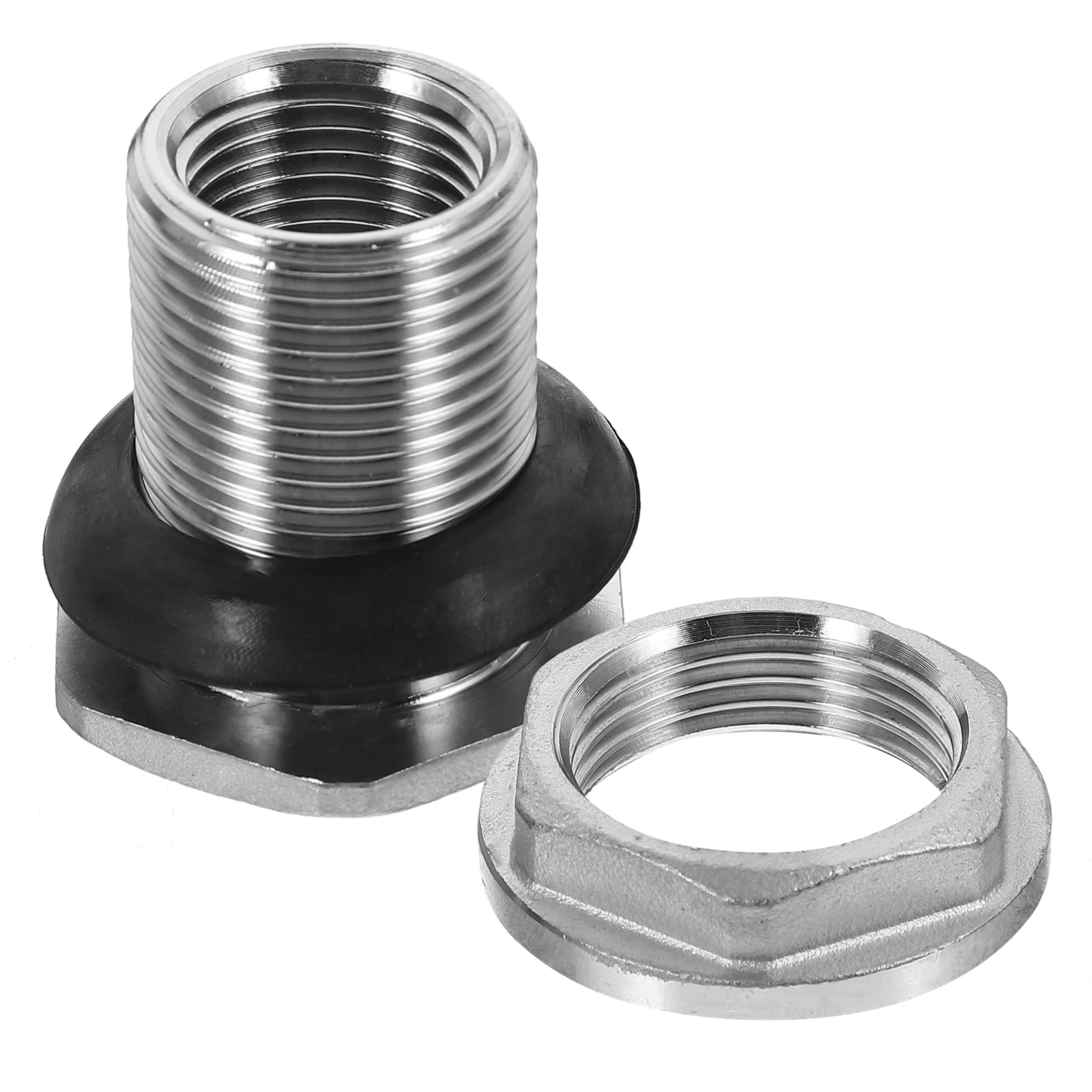 

Stainless Steel Fitting 1 2 Inch Garden Hose Thread Repair Fittings for Water Tanks Pools Tubs Rain Barrels High