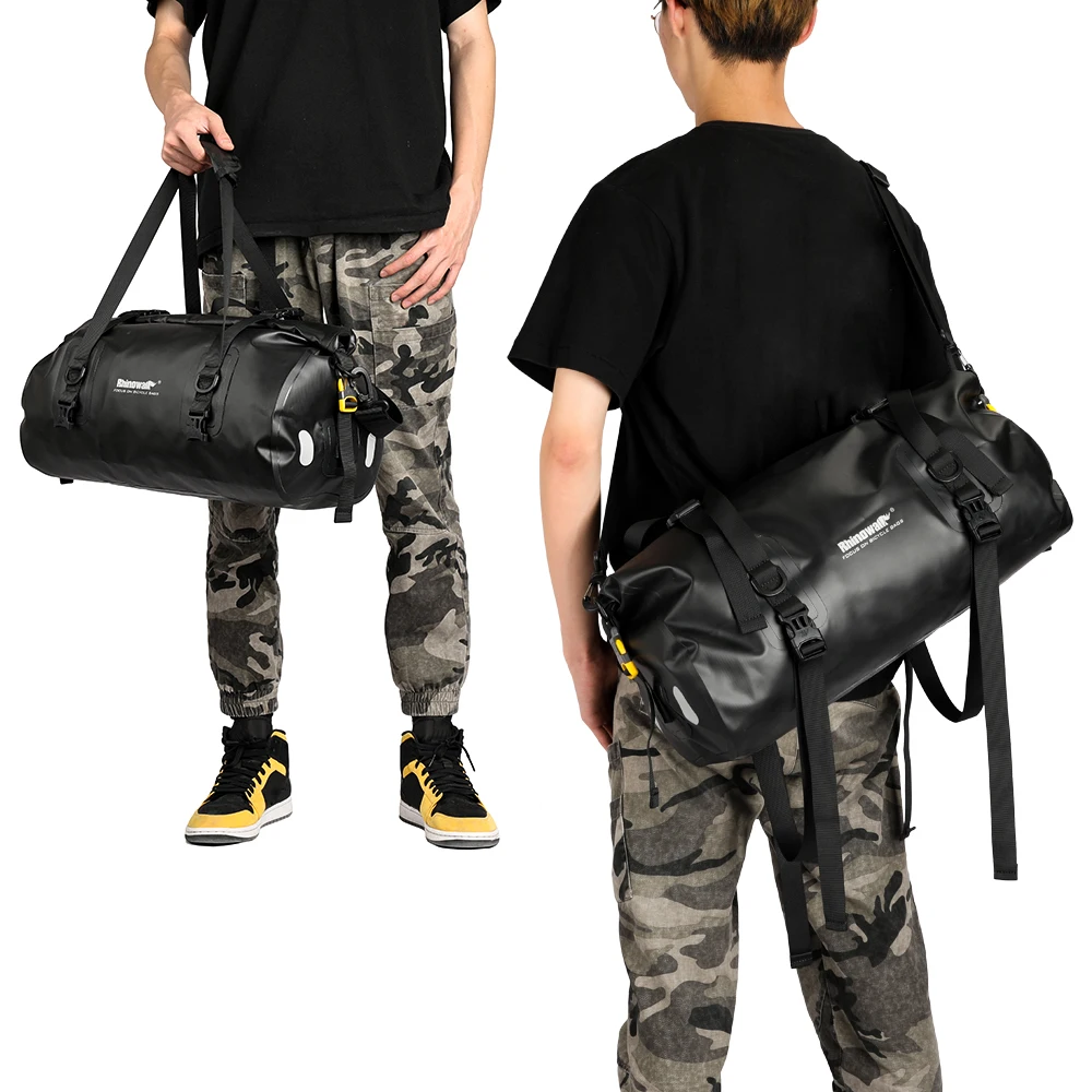 20L Wasserdichte Reisetasche Multifunktionale Fahrrad-Gepäckträgertasche Fahrrad-Gepäckträger-Tasche für Outdoor Camping und Bootfahren – Detail 3