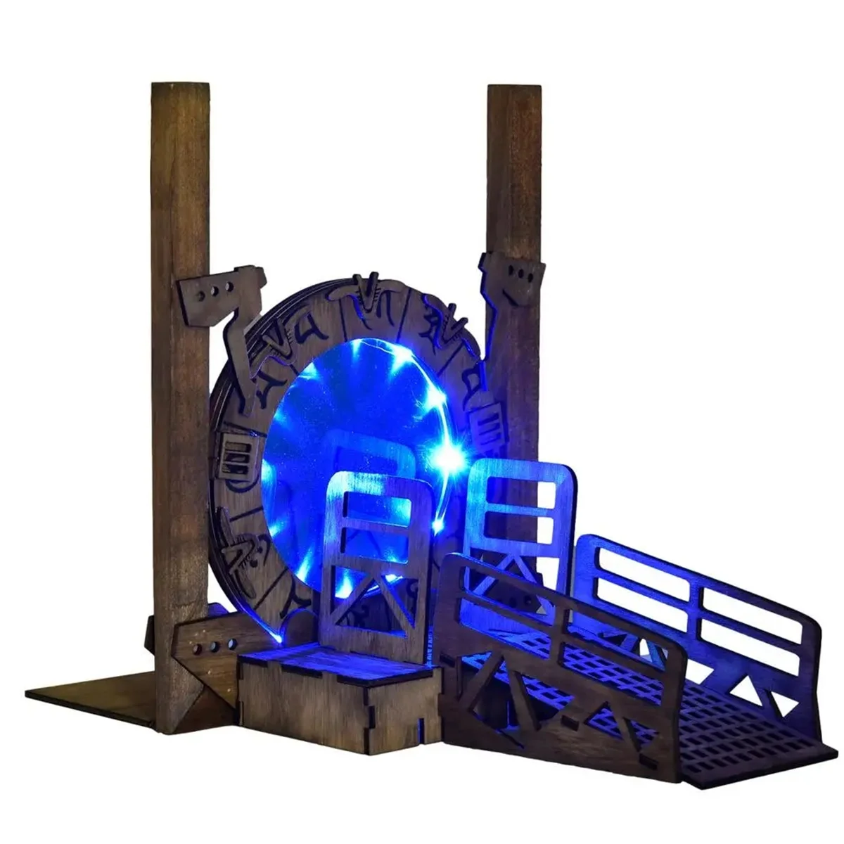 T88C Stargates Bookend Galaxy Gate Bookends Creatives - อุโมงค์เวลาขอบ Magical Portal Bookends สําหรับชั้นวางหนังสือสํานักงาน