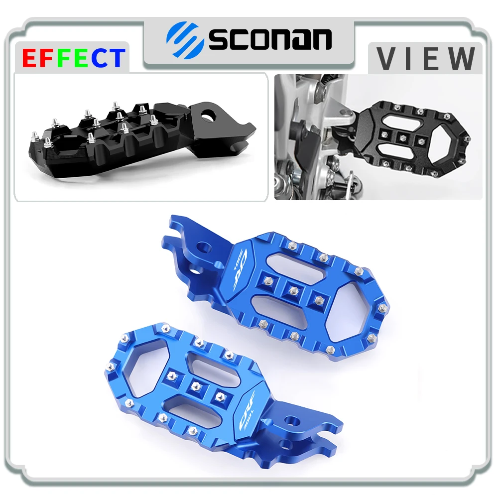 

For CRF300 L CRF 300L CRF300L Adventure 2021 2022 2023 2024 Foot Pegs Pedals FootRest Footpegs Motorcycle accessories Aluminum