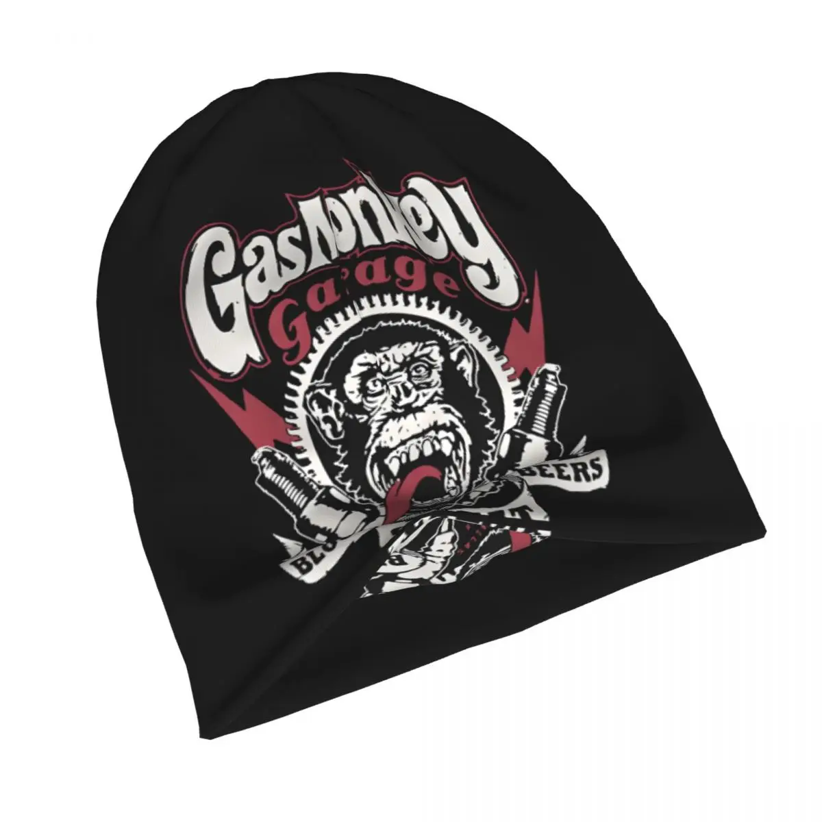 Gas Monkey Skullies Beanies Caps Monkey G Thin Hat Autumn Spring Bonnet Hats Men Women's Hip Hop Ski Cap