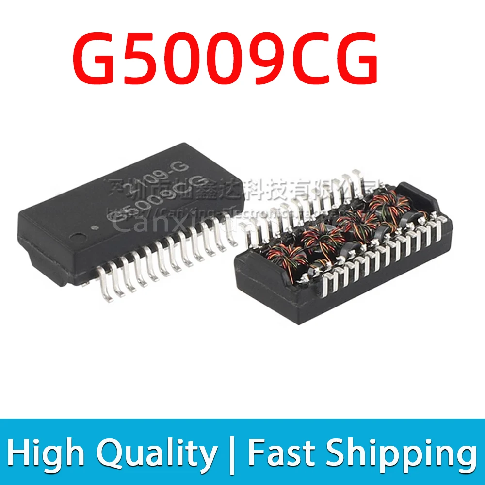 2pcs G5009CG G5009 SOP24 SMD Network Transforme Ethernet Isolation Transformer Isolated Choke