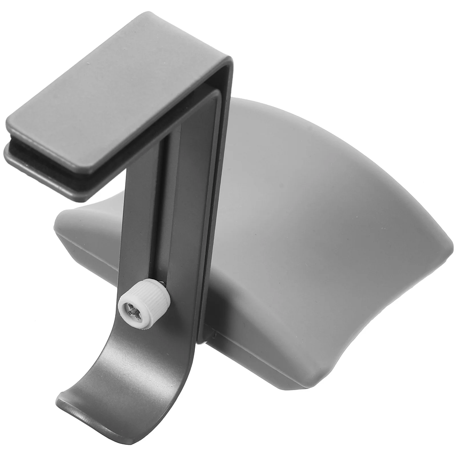 

Silicone Headset Holder For Pc Gaming Headphones Anti-Slip Headphone Rack Mount Stand Hanger Clamp Under Desk Hook Soft Pad No