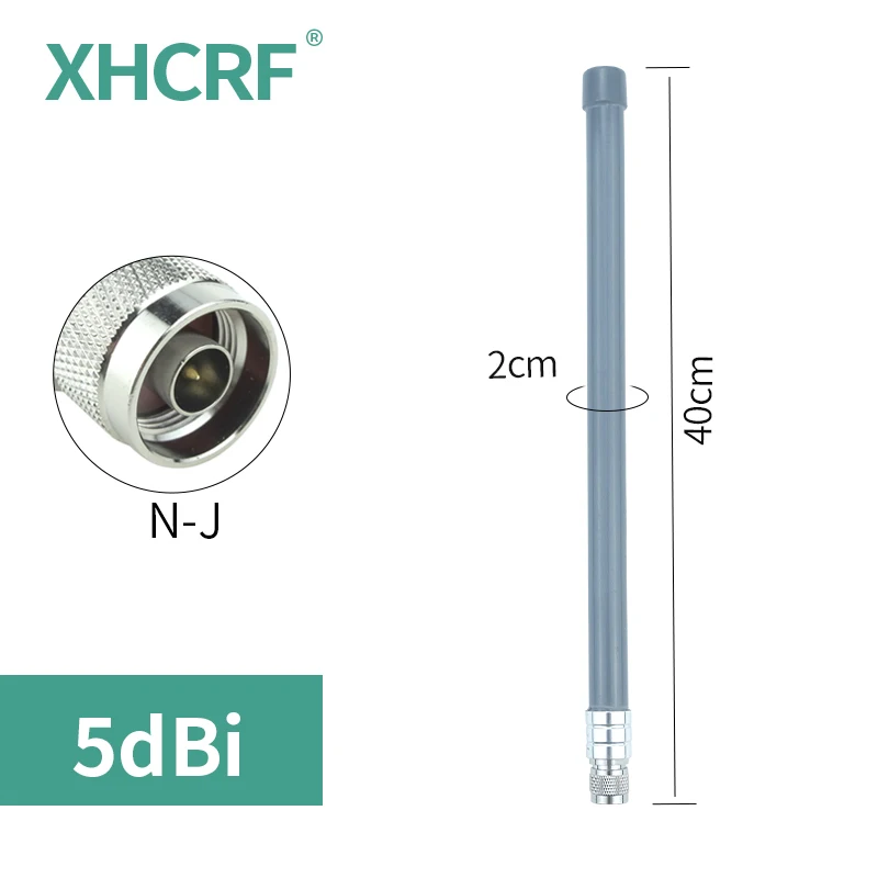 옥외 1300 MHz 안테나 섬유 유리 장거리 전송을위한 1400MHz 5dBi 1500MHz N 여성 40cm 안테나