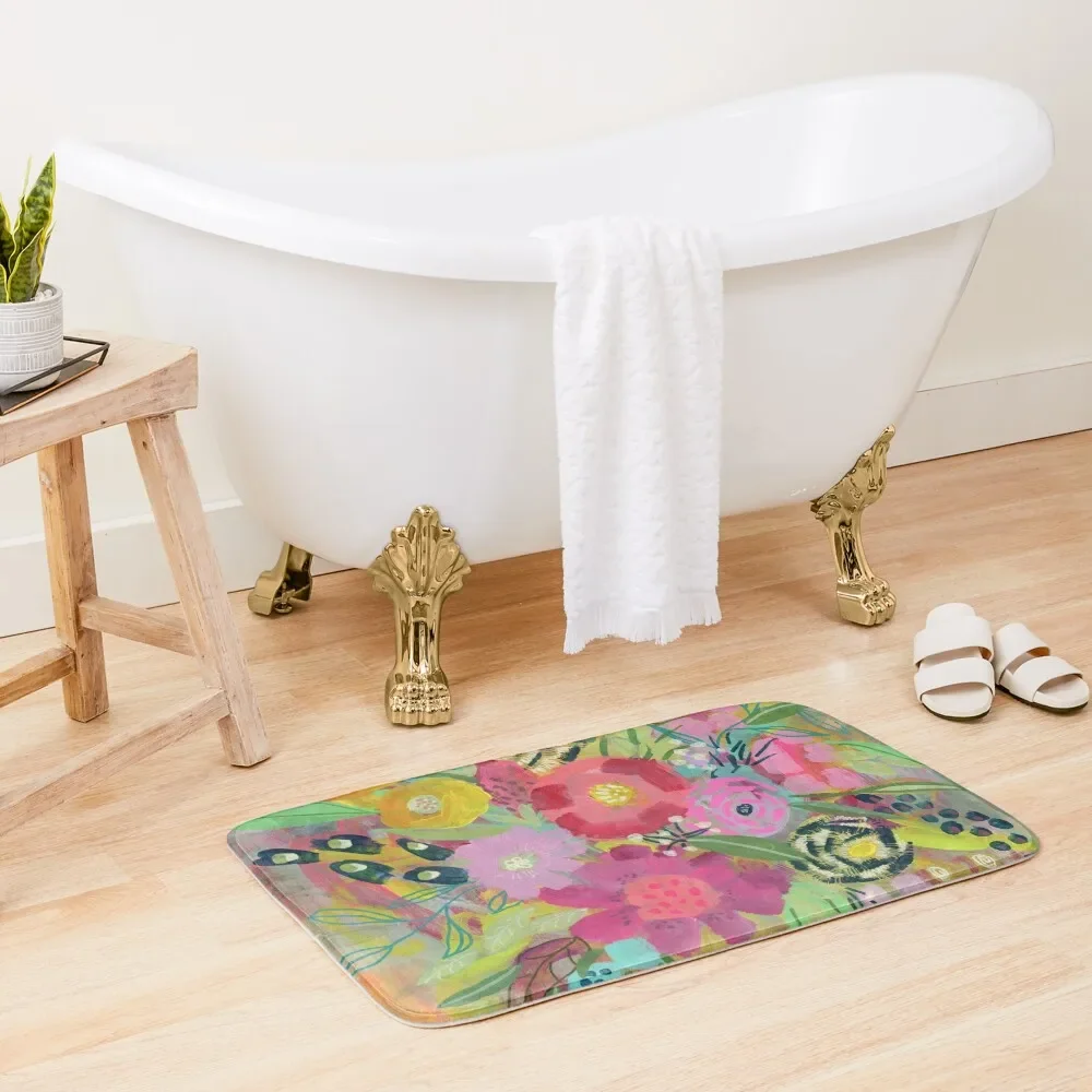 

kaleidoscope Bath Mat Bathroom Shower Floors For Bathroom Non-Slip And Washable Kitchen Mat