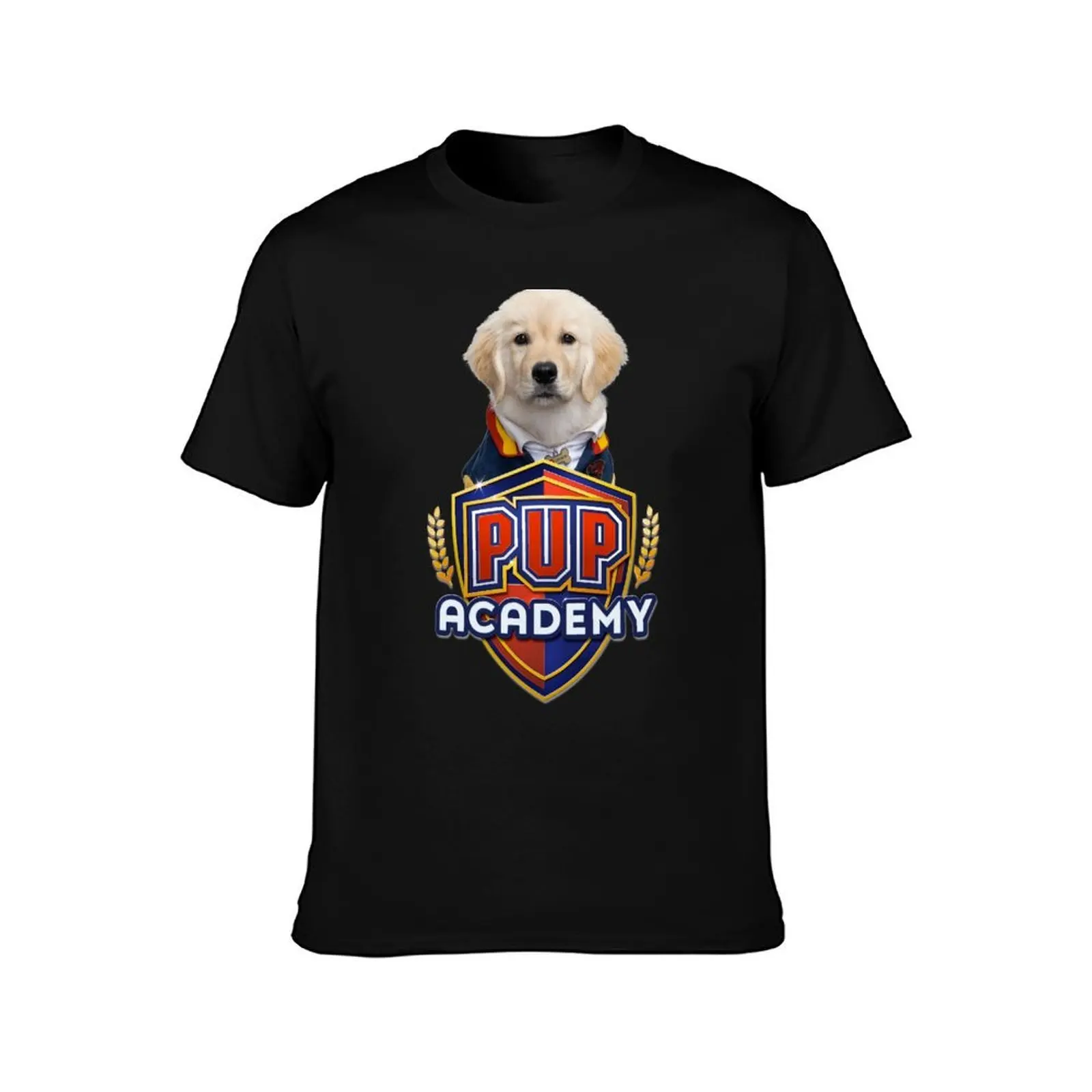 Corazon Pup Academy show T-Shirt man t shirt cotton high quality T-Shirt