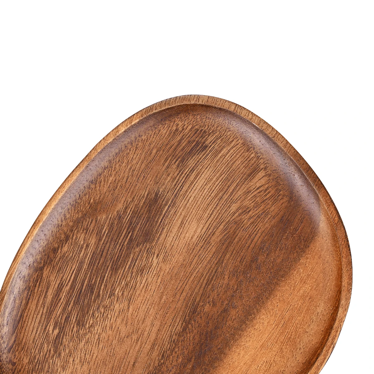 صينية خشبية غير منتظمة الشكل - ديكور سطح المكتب، صينية لمستلزمات المجوهرات، منظم التخزين