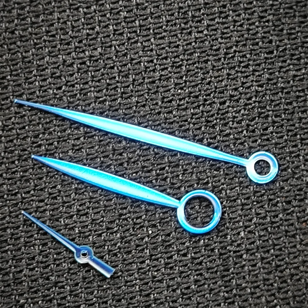 ساعة يد منحنية باللون الأزرق/الذهبي الوردي/الفضي ملحقات بديلة لحركة سلسلة ETA6497/6498 أو النورس ST3600/ST3620