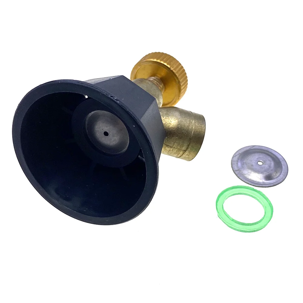 فوهة نحاسية الانحلال الزراعي فوهة قابلة للتعديل حديقة سبيكة فوهة الإعصار الأسود لخضروات الفاكهة