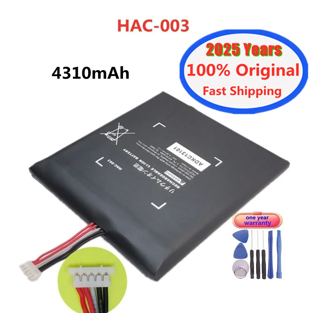 2025 Years 4310mAh HAC 003 Original Replacement Battery For Nintendo Switch 2017 Game Console HAC-003 HAC-001 Internal Battery