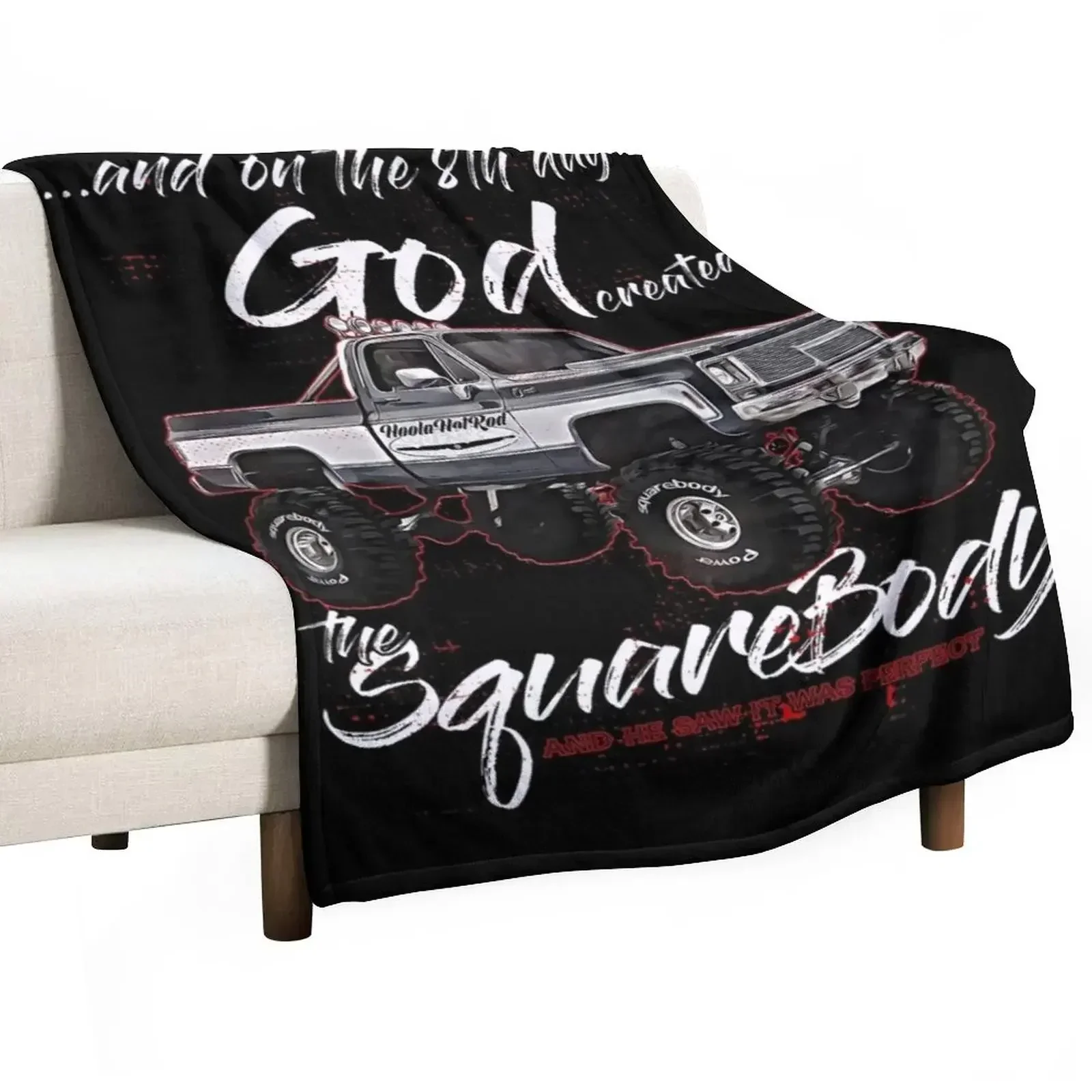 

8th God,Jimmy,Squarebody Truck,Suburban,Blazer,Silverado,K5 Throw Blanket Weighted Blankets For Baby Blankets