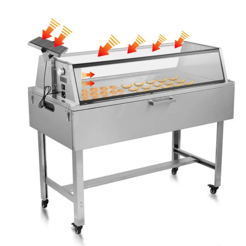 6 layer stainless steel food dryer solar dried fruit machine