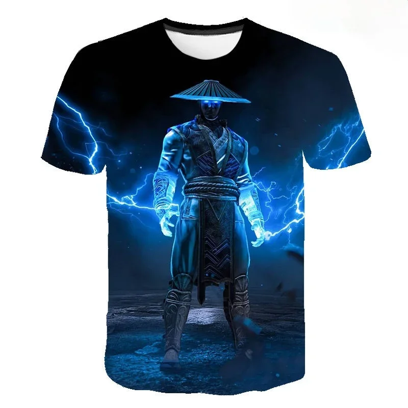 Mortal Kombat 3D T Shirt Men Women Kids T-Shirt Fighting Game MK Streetwear Short Sleeve Boy Girl Summer Casual Cool Tee Tops