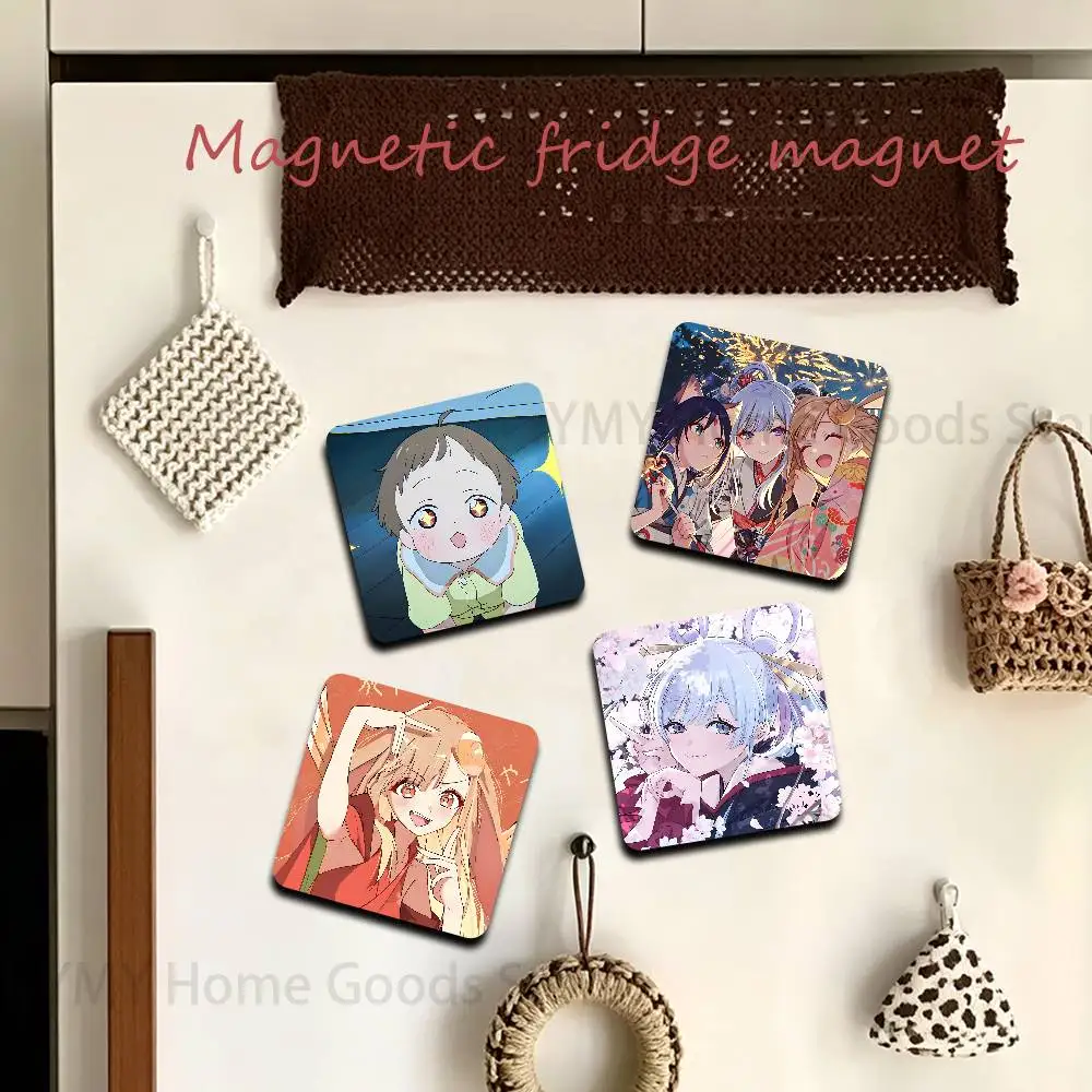 Cartoon Cute Kaguya Sakayori Refrigerator Magnets the Perfect Choice for Home Create Warm Cozy Home Decor Gifts