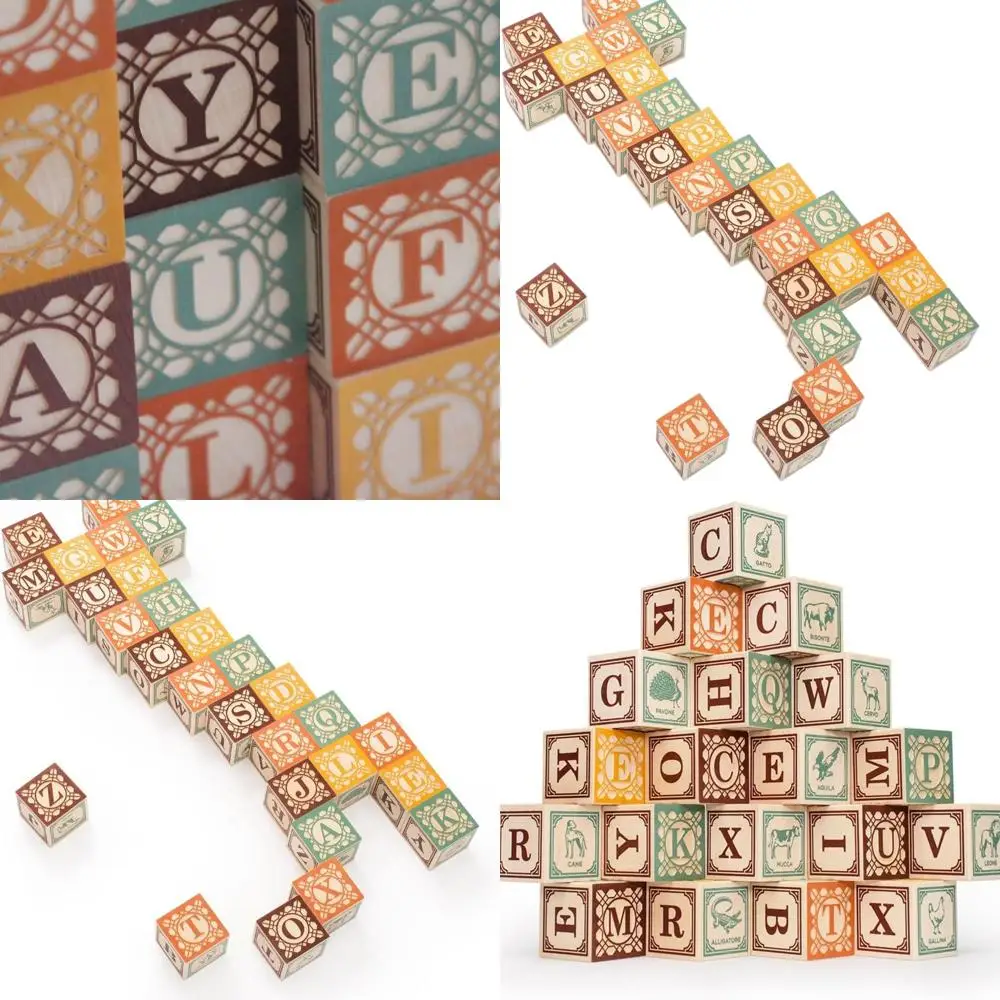 

Handcrafted Italian Blocks by Uncle Goose - Proudly American Made