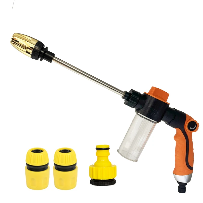 High Pressure Water Gun Car Wash Spray Nozzle Car Washers For Auto Home Garden Portable Washer Car Cleaning Accessories