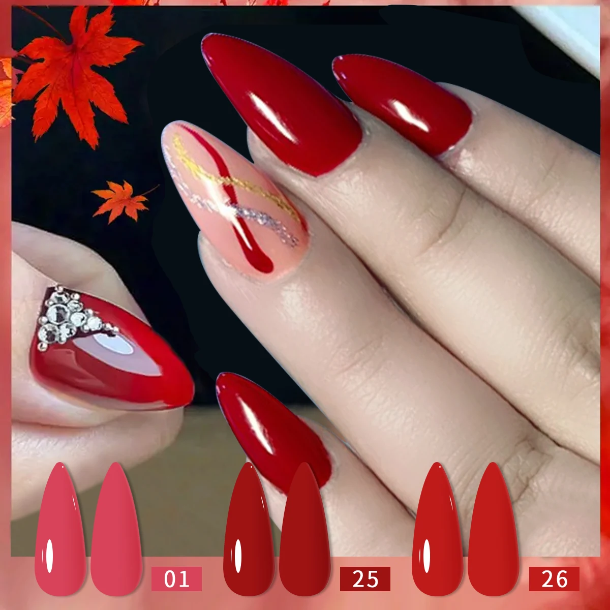 4pc ensemble de vernis à ongles Gel Semi 7ml Gel hybride Permanent vernis à ongles couche de finition tremper UV LED Gel d'art des ongles