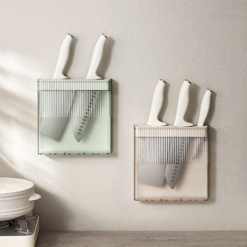 

Kitchen supplies wall-mounted tool storage rack perforation-free multi-functional storage rack for household use