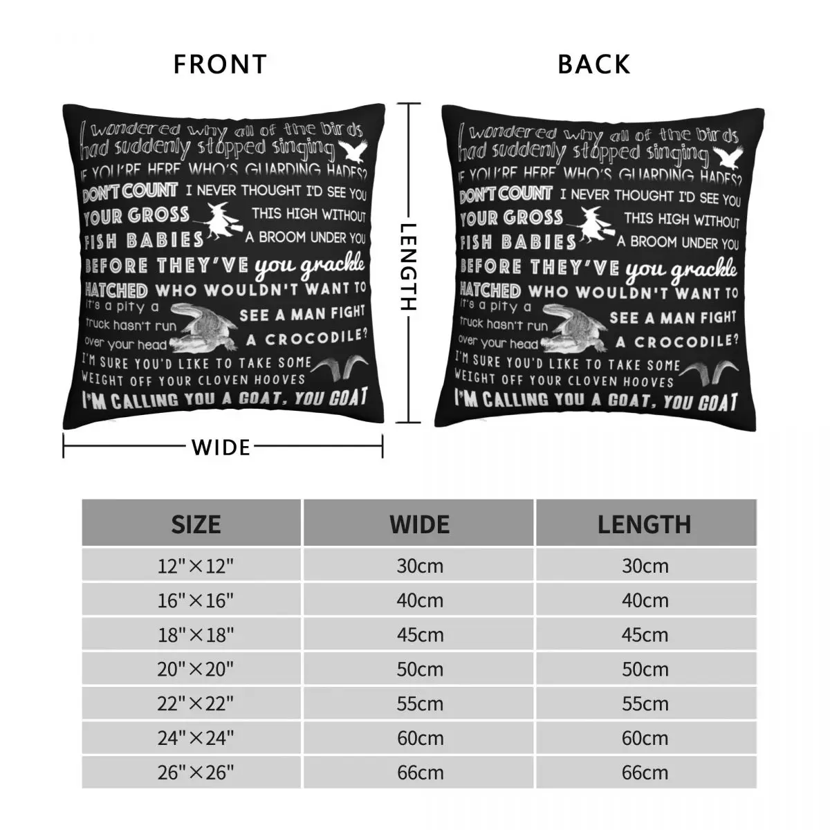 Captain Ray Holt Insults Square Pillowcase Polyester Linen Velvet Printed Zip Decor Pillow Case Sofa Cushion Cover