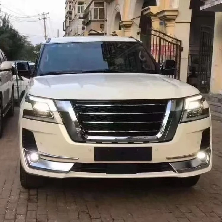 قطع غيار السيارات 2022 البلاتين ترقية عدة RSS نمط طقم الجسم تحويل الوفير الجبهة مصبغة طقم الجسم Y62 #2