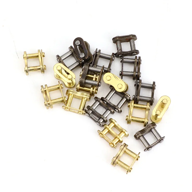 

Motorcycle Spare Links 10 Pieces 25H Chain Master Link for 47cc 49cc 2 Stroke Engine ATV Quad Kart Dirt Pocket Mini Motorcycle