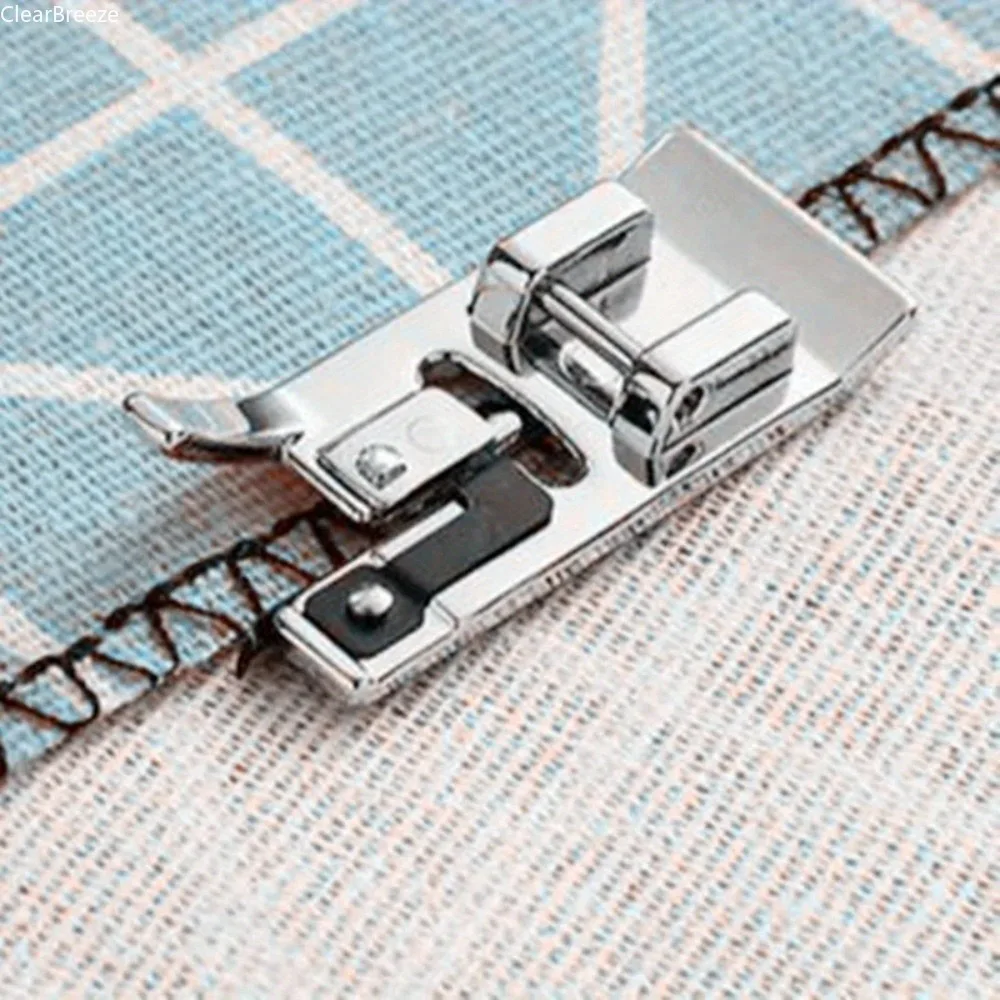 2 Piezas de Prensatelas para Overlock de Telas Gruesas, Compatibles con Máquinas de Coser Domésticas Juki, Singer, Brother, Multifunción, Piezas 5BB5950