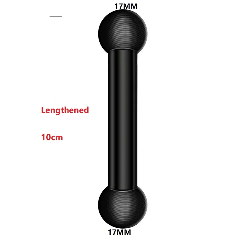 Double Ball Mount Adapter 1 Inch To 25mm/17mm/20mm Composite Extension Ball for Standard Dual Ball Socket Mount Accessroeies