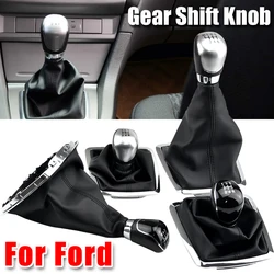 For Ford Focus 2 Mondeo MK2 2004 2005 2007 2008 2009 2010 2011 Car Styling Gear Shift Knob Lever Gaitor Shifter Boot Cover Case